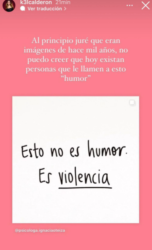Raquel Calderón se lanzó contra Fusión Humor tras polémica rutina