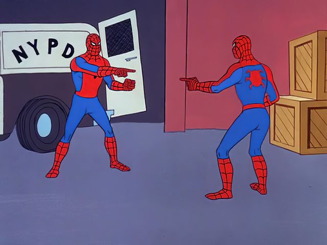 Tom Holland, Tobey Maguire y Andrew Garfield hacen realidad el meme de los  Spider-Man apuntándose