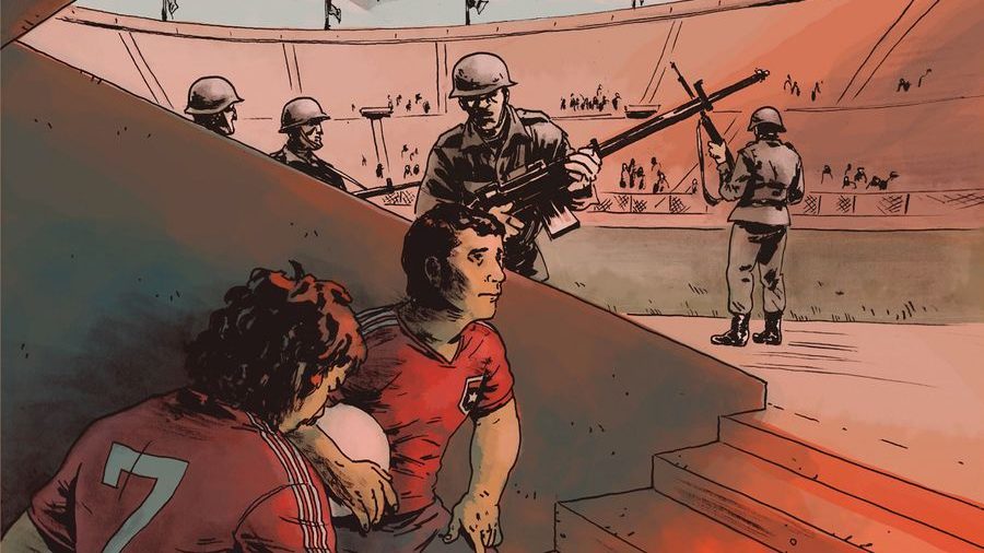 “Silencio en el estadio”: la novela gráfica que narra el mítico encuentro entre Chile y la URSS en 1973