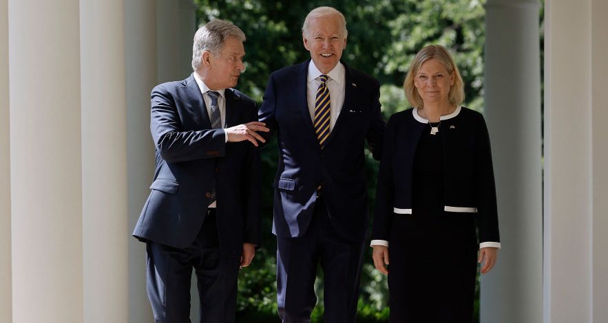Joe Biden: “Suecia y Finlandia cumplen con los requisitos para entrar a la OTAN”