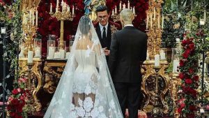 Kourtney Kardashian publicó las fotos de su millonaria boda en Italia