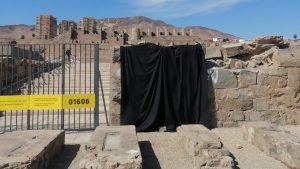Antisociales vandalizan Ruinas de Huanchaca en Antofagasta ante llegada de la Convención Constitucional