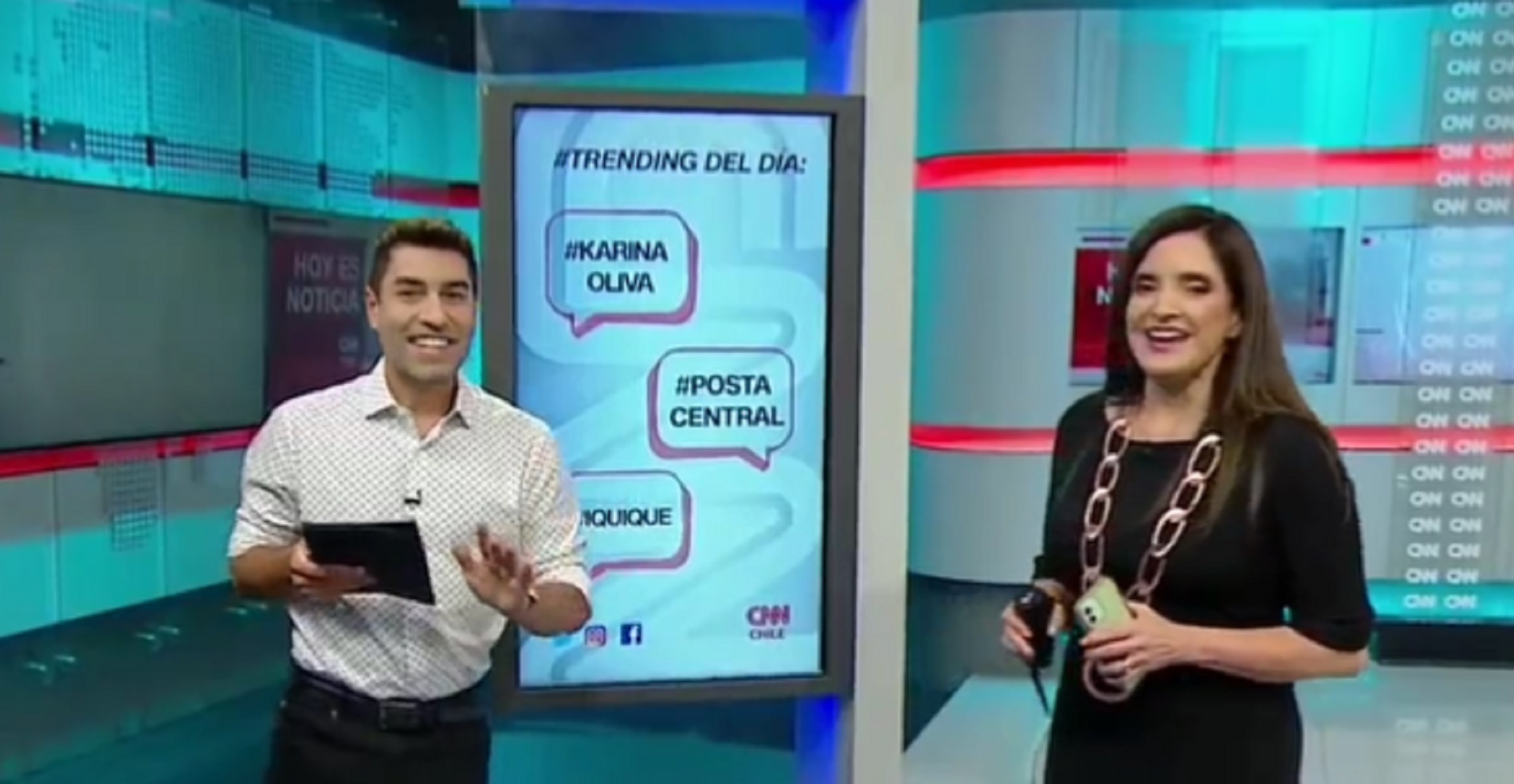 Matilde Burgos protagoniza caída estrepitosa en vivo por CNN