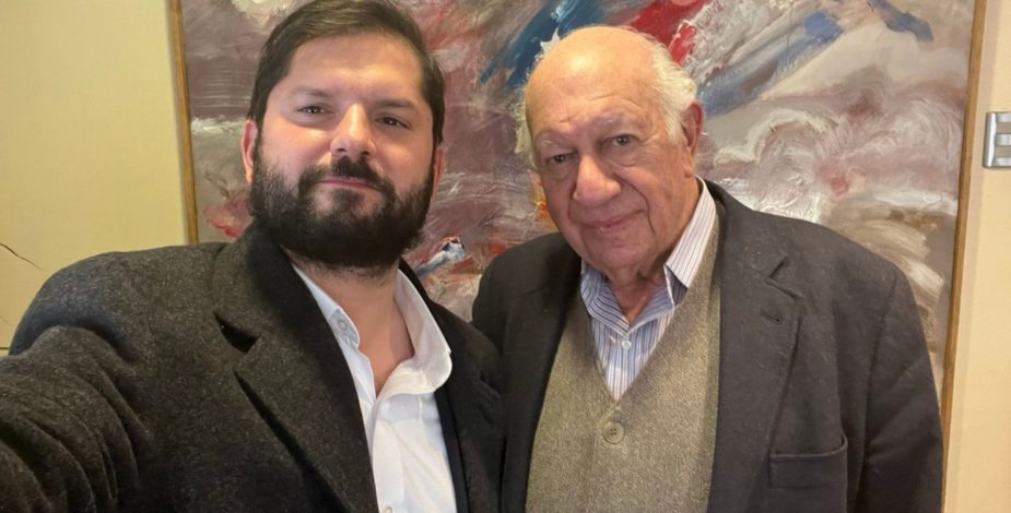 Presidente Boric se reúne con Ricardo Lagos: “Hace bien escuchar y aprender de quienes nos antecedieron”