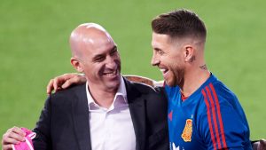 Sergio Ramos acudió al presidente del fútbol español para ganar el Balón de Oro: "Me ayudaría que tocaras algunas teclas de la UEFA"