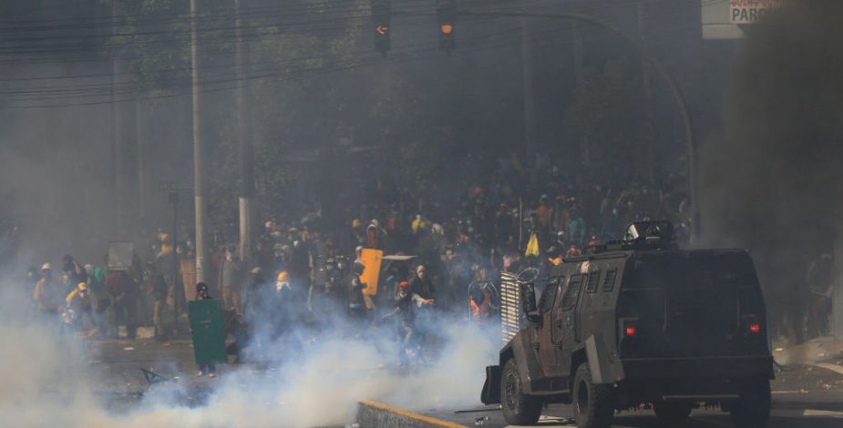 Al menos tres muertos durante las protestas en Ecuador