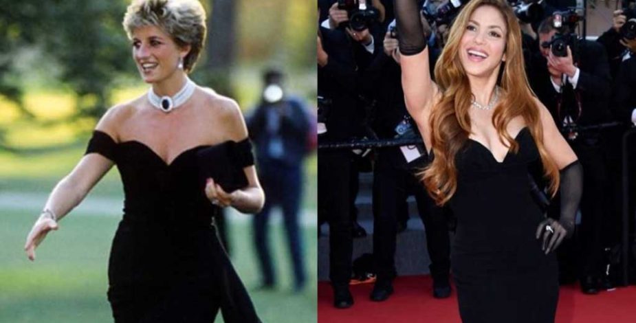 Shakira y su paralelo con Lady Di: usaron el 'vestido de la venganza'