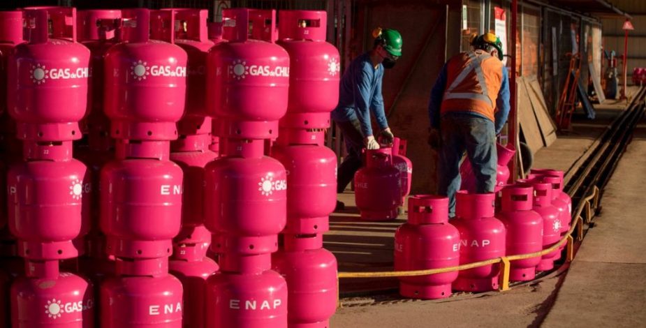 Gas de Chile: ENAP da inicio a plan piloto para vender 6 mil cilindros a menor costo