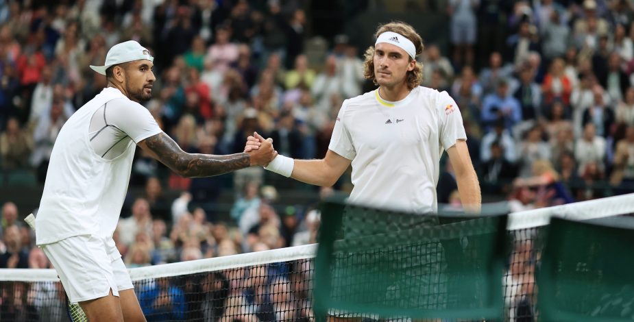 Tsitsipas y Kyrgios se atacan con duro cruce de palabras en Wimbledon: desde un “bullying” hasta montar “un circo”