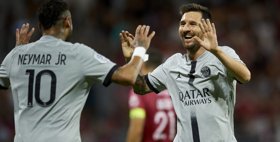 Con gol de chilena de Messi: PSG inicia su defensa del título en la Ligue 1 con goleada ante el Clermont