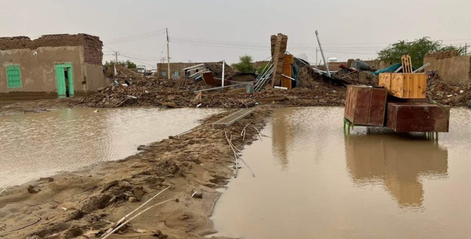 Registran 50 muertos debido a las inundaciones en Sudán