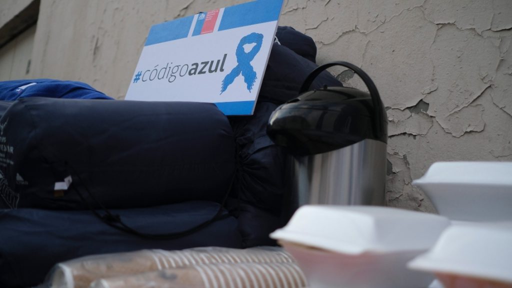 Código Azul: habilitarán albergues esta tarde para personas en situación de calle