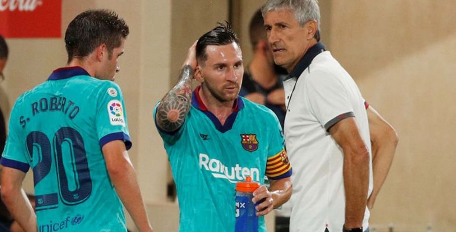 “De él prefiero no hablar”: Quique Setién sorprende con respuesta sobre Lionel Messi