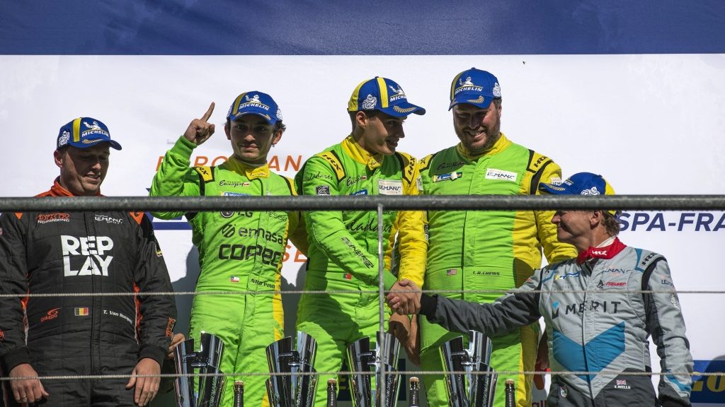 Nicolás Pino triunfa en Spa-Francorchamps y es líder de la European Le Mans Series a una fecha del final