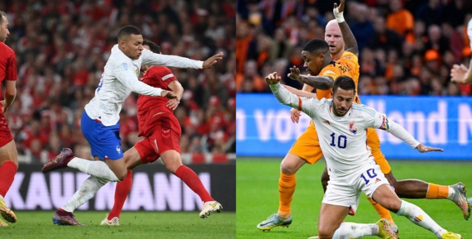 A menos de dos meses de Qatar 2022, Francia y Bélgica caen por la UEFA Nations League