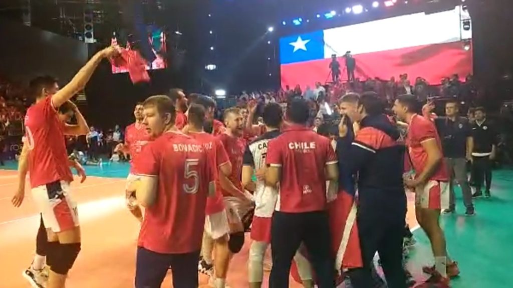 Chile logra su segunda victoria sobre Argentina en tres días y es campeón del Sudamericano de Voleibol a Santiago 2023
