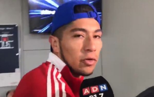 Brayan Cortés envía fuerza a Martín Parra y pide buen comportamiento ante la UC: "Ojalá mantengamos la compostura"