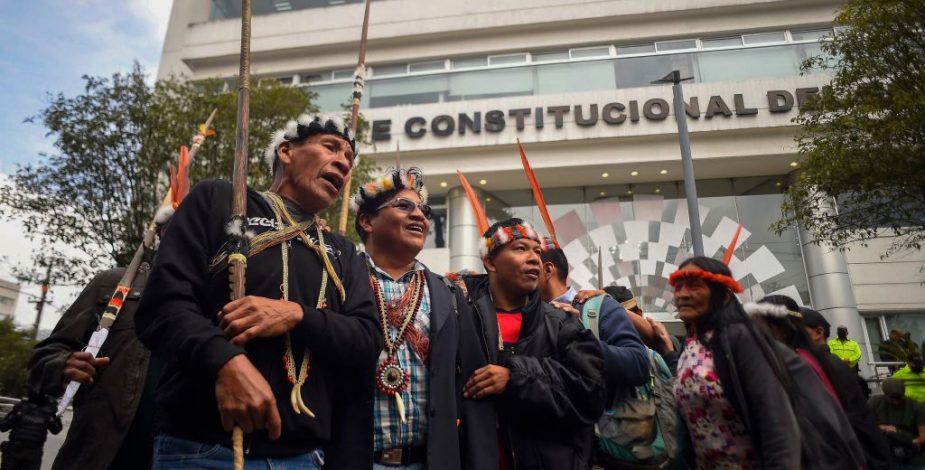 Ecuador: indígenas exigen cumplir sentencias contra mineras