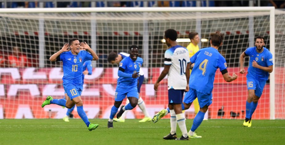 Italia vence a Inglaterra y se ilusiona con acceder al Final Four de la UEFA Nations League