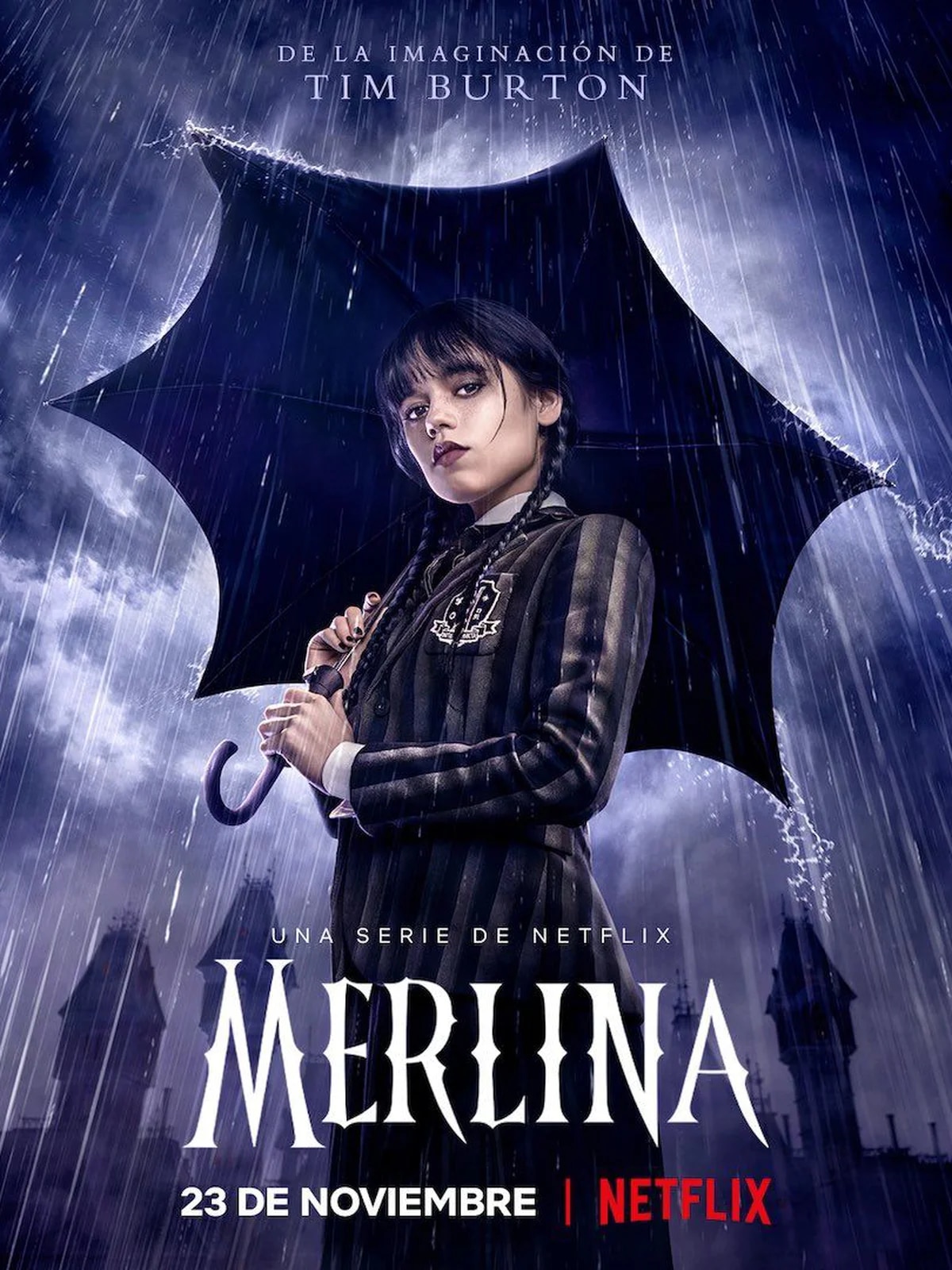 Merlina - Miércoles - Serie Netflix - Estreno