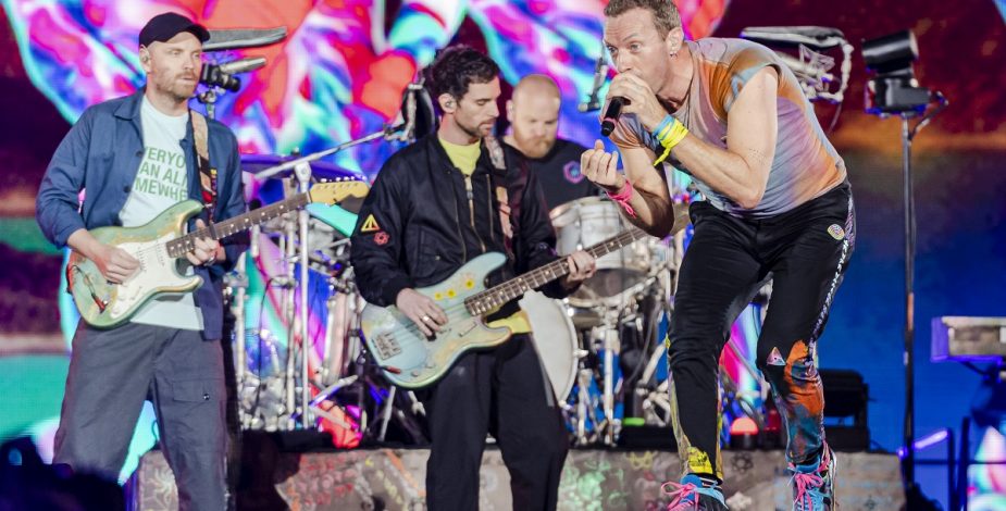 Coldplay en Chile: así va el armado del escenario para los conciertos