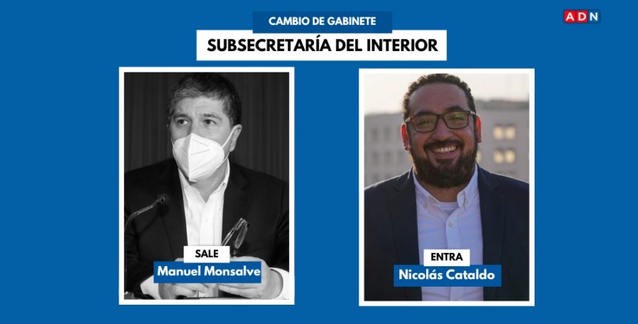 Cambio de gabinete: Gobierno confirma la llegada de Nicolás Cataldo a la Subsecretaría del Interior
