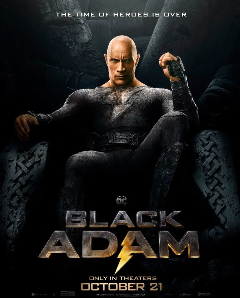 Nuevo póster de Adán negro