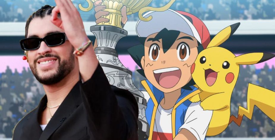 Bad Bunny felicita a Ash Ketchum por convertirse en el mejor en entrenador Pokémon del mundo