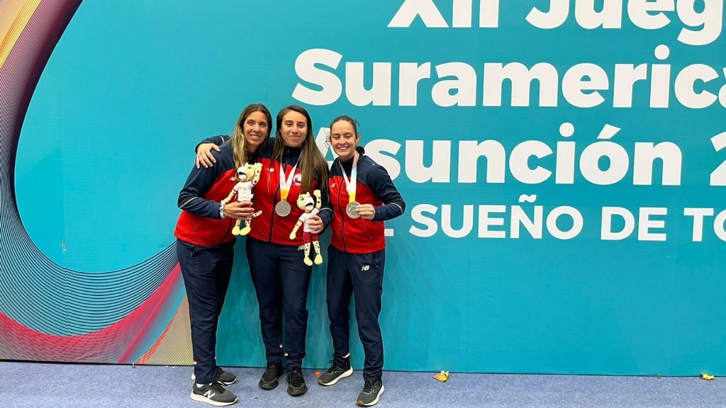 Noelia Suárez, capitana del Team Chile femenino de padel: "Ojalá en Santiago 2023 nos puedan invitar"