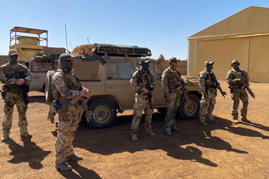 Soldados de Alemania se preparan en África para la misión en Mali