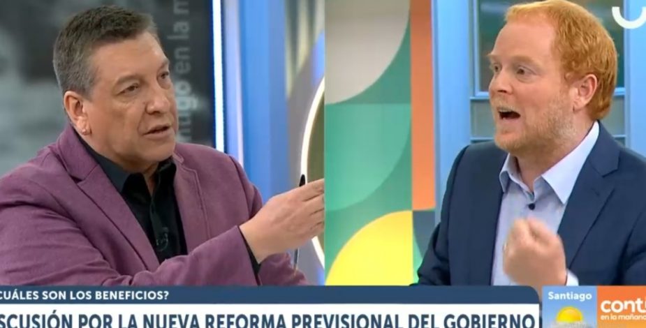 “Hay que ser patriota de verdad”: La tensa discusión entre Julio César Rodríguez y Rojo Edwards por reforma de pensiones