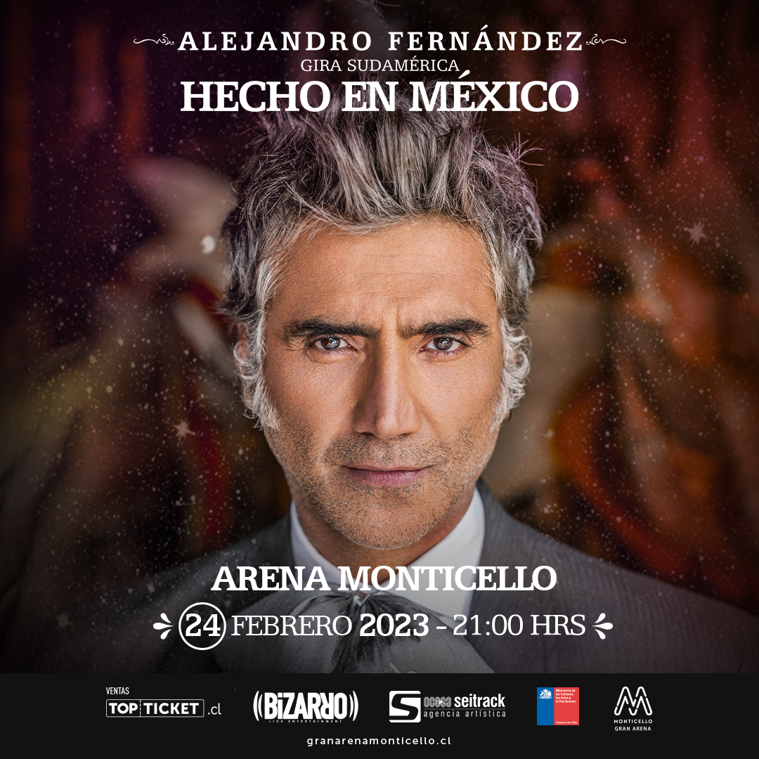 Alejandro Fernández vuelve con todo su romanticismo al Gran Arena