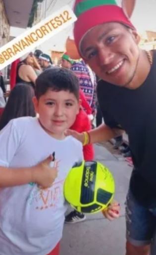Brayan Cortés en Iquique.