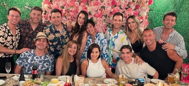 Juntos otra vez: ex integrantes de Rojo se reúnen para celebrar los 20 años del estreno del espacio de talentos