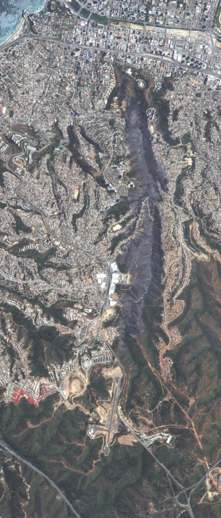incendio forestal viña del mar