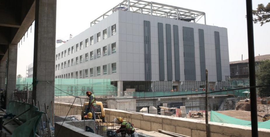 Construcción de nuevos Hospital del Salvador e Instituto Nacional de Geriatría tiene un 68% de avance