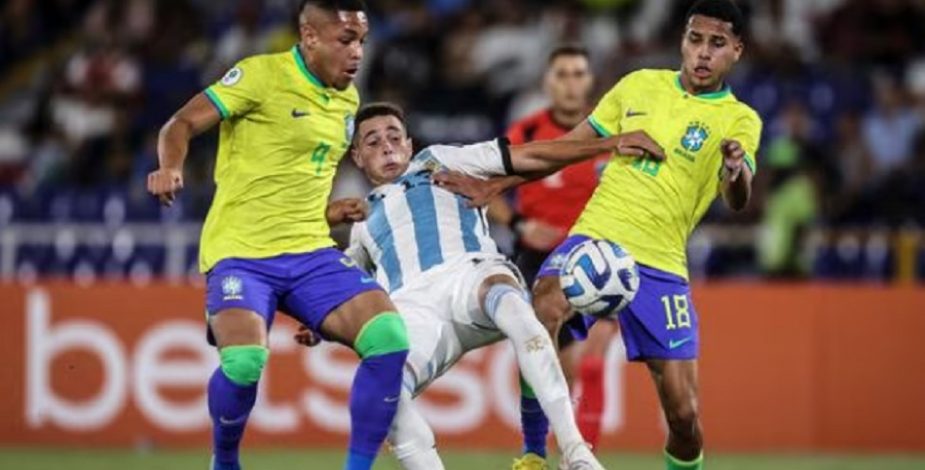 Brasil pasó por arriba de Argentina en el Sudamericano sub 20 de Colombia