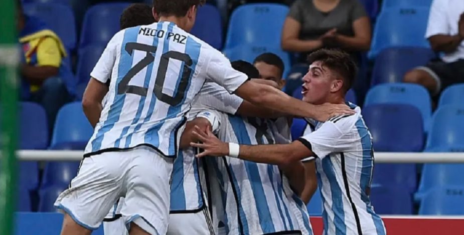 Argentina venció con sufrimiento a Perú y aún sigue con vida en el Sudamericano sub 20 de Colombia