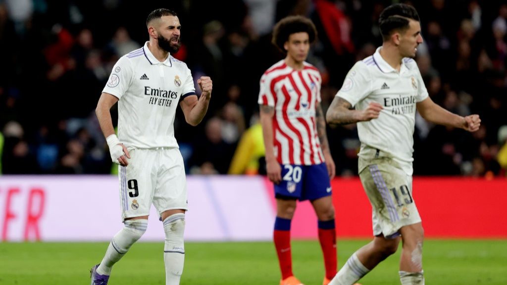 Real Madrid vence en el alargue al Atlético de Madrid para meterse en semifinales de la Copa del Rey
