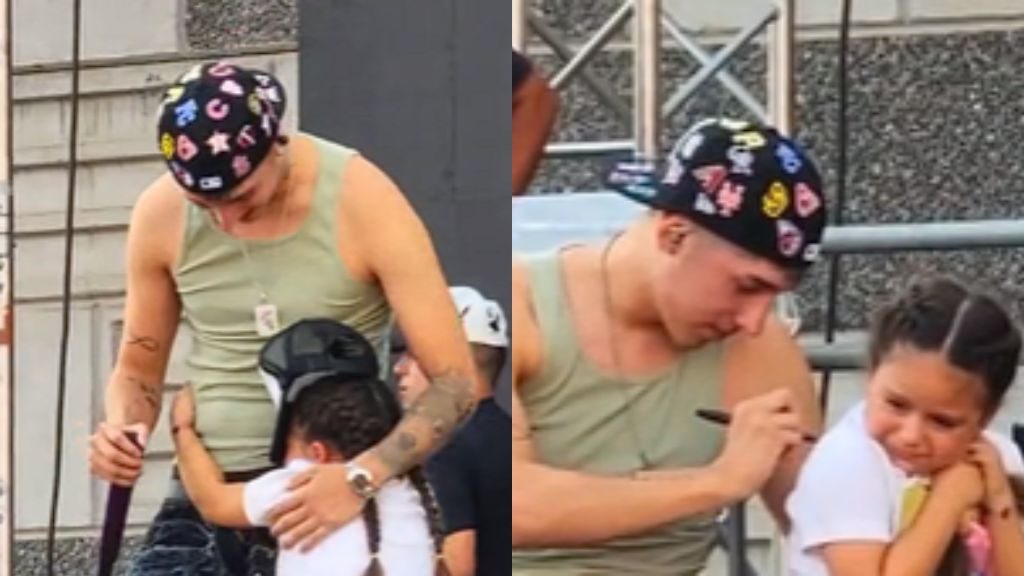 Pailita tiene tierno gesto con pequeña fan en pleno show: se llenó de elogios