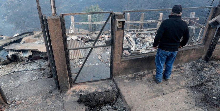 Gobierno anuncia 17 mil millones de pesos para la reconstrucción de casas  tras el incendio en