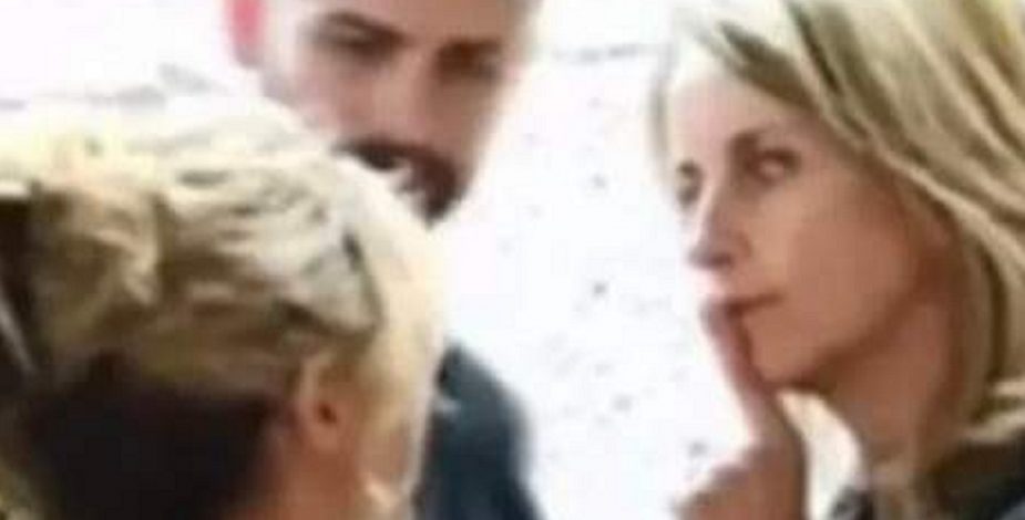 ¡Suegra violenta! Filtran video donde la mamá de Piqué hace callar a Shakira con agresivo movimiento