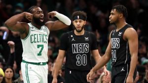 NBA: los Celtics aplastaron a los Nets y se alzan como candidatos