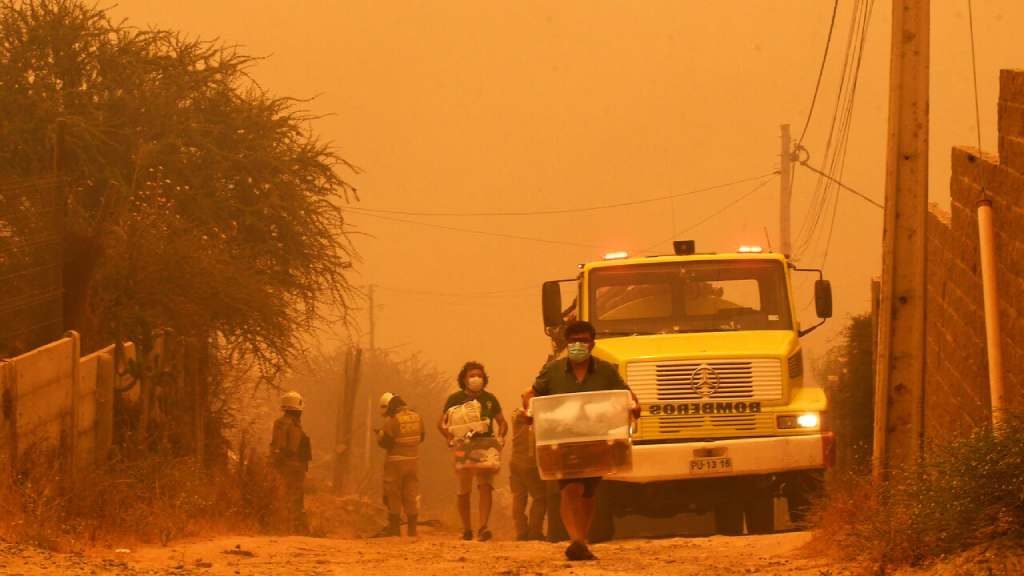 Recomendaciones a la hora de evacuar producto de un incendio forestal