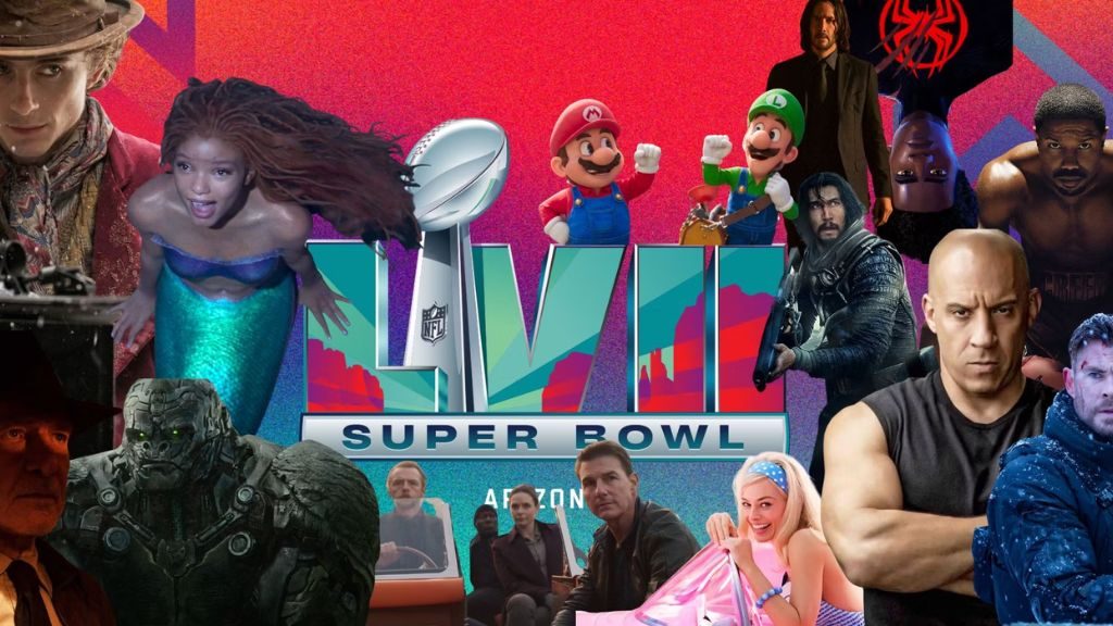 Se dieron a conocer los tráilers que se presentarán en el Super Bowl 2023