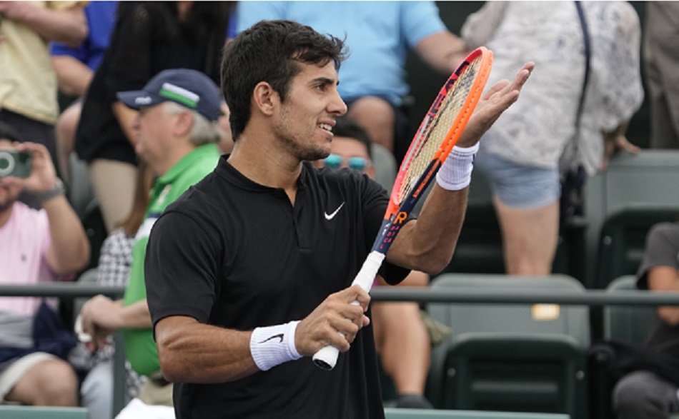 Cristian Garin se deshizo fácilmente de Alejandro Tabilo y se metió de lleno al cuadro principal del Masters 1000 de Miami