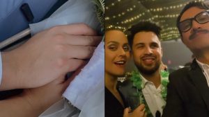 Gustavo Gatica se casó con Javiera Sánchez en una emotiva ceremonia