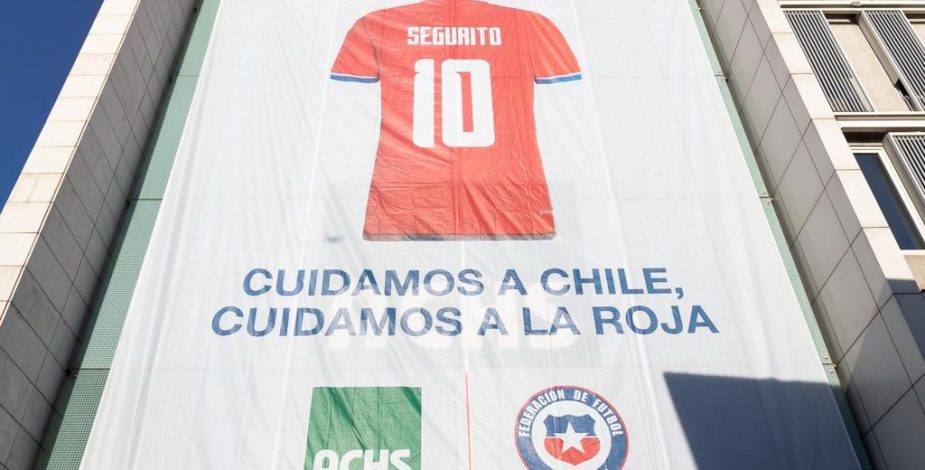 La ACHS se convierte en nuevo auspiciador de la selección chilena: “Nos comprometemos a cuidar a los jugadores que componen a La Roja”
