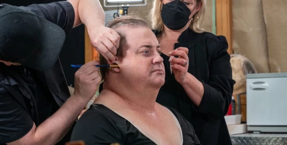 La increíble transformación de Brendan Fraser en 'The Whale' que le valió  el Oscar a Mejor Maquillaje