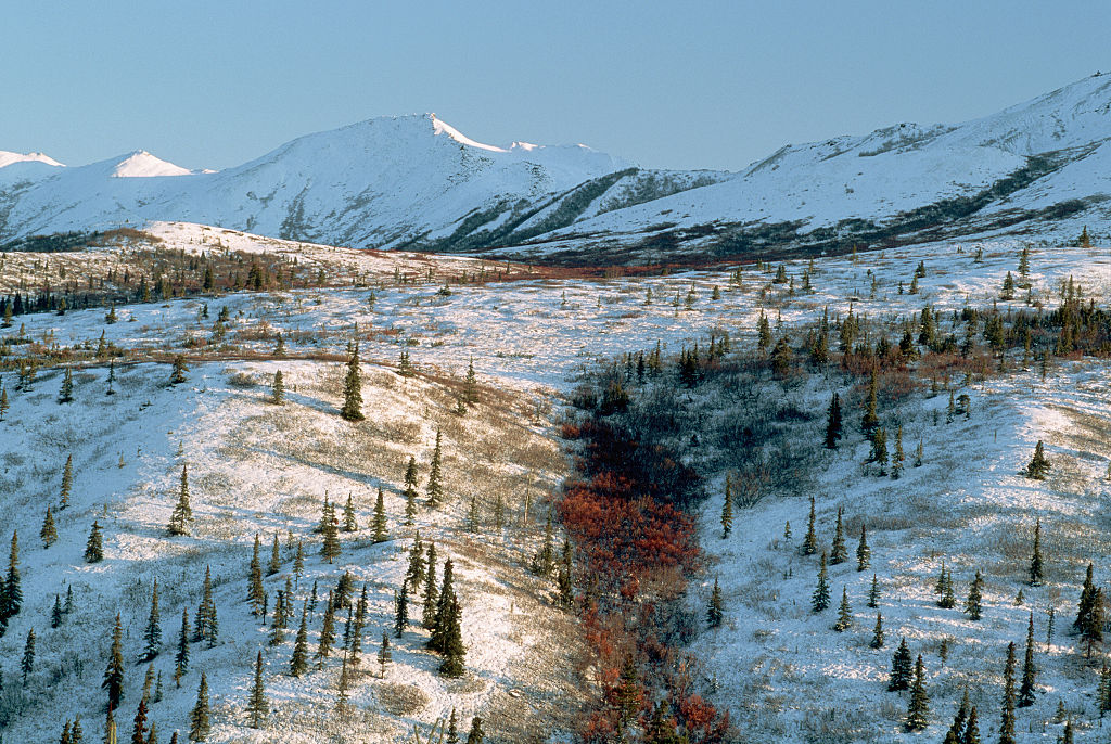 Una zona virgen de una reserva natural en Alaska de Estados Unidos
